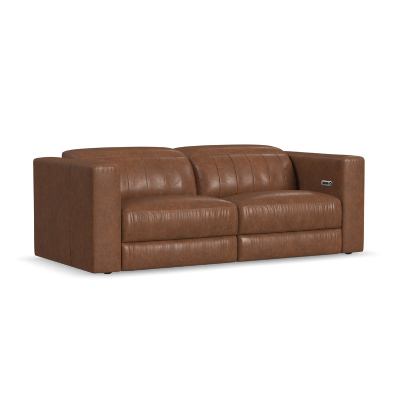 Causeuse inclinable en cuir Idyllwild