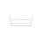 Rev-A-Shelf Chrome Undersink 3-Prong Door-Mount Dish Towel Bar for Kitchen, Bathroom, or Laundry Room