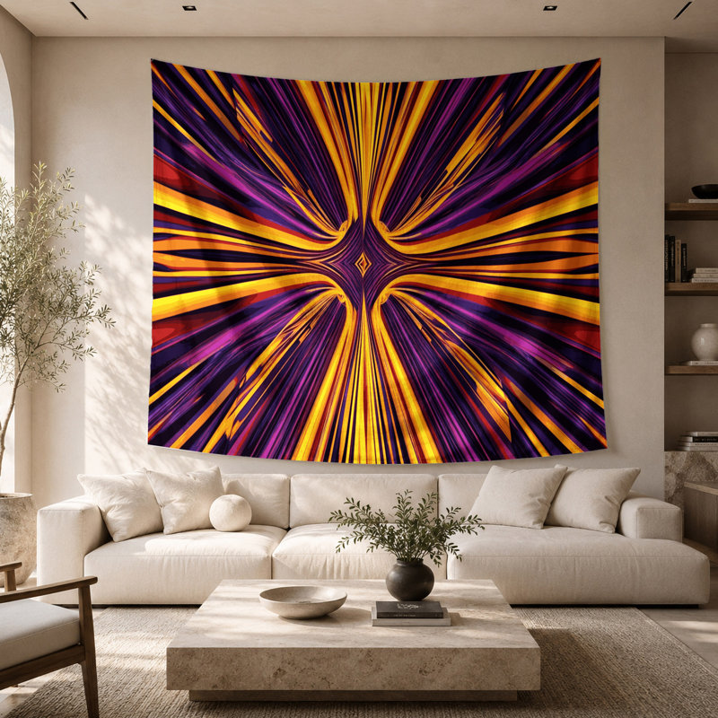 Tapisserie murale Op Art 33, 68 po x 80 po