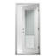 Porte d'entrée avant en fibre de verre apprêtée-45292476-45292477