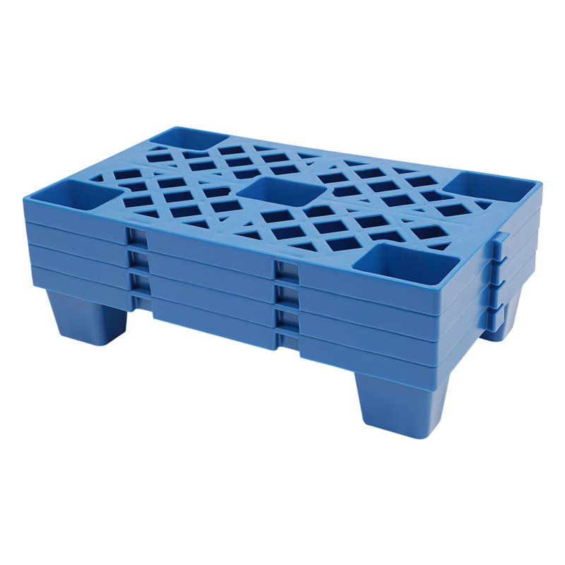 4Pcs Pallets, Moisture-Proof Floor Pallet, Breathable Grid Pallets
