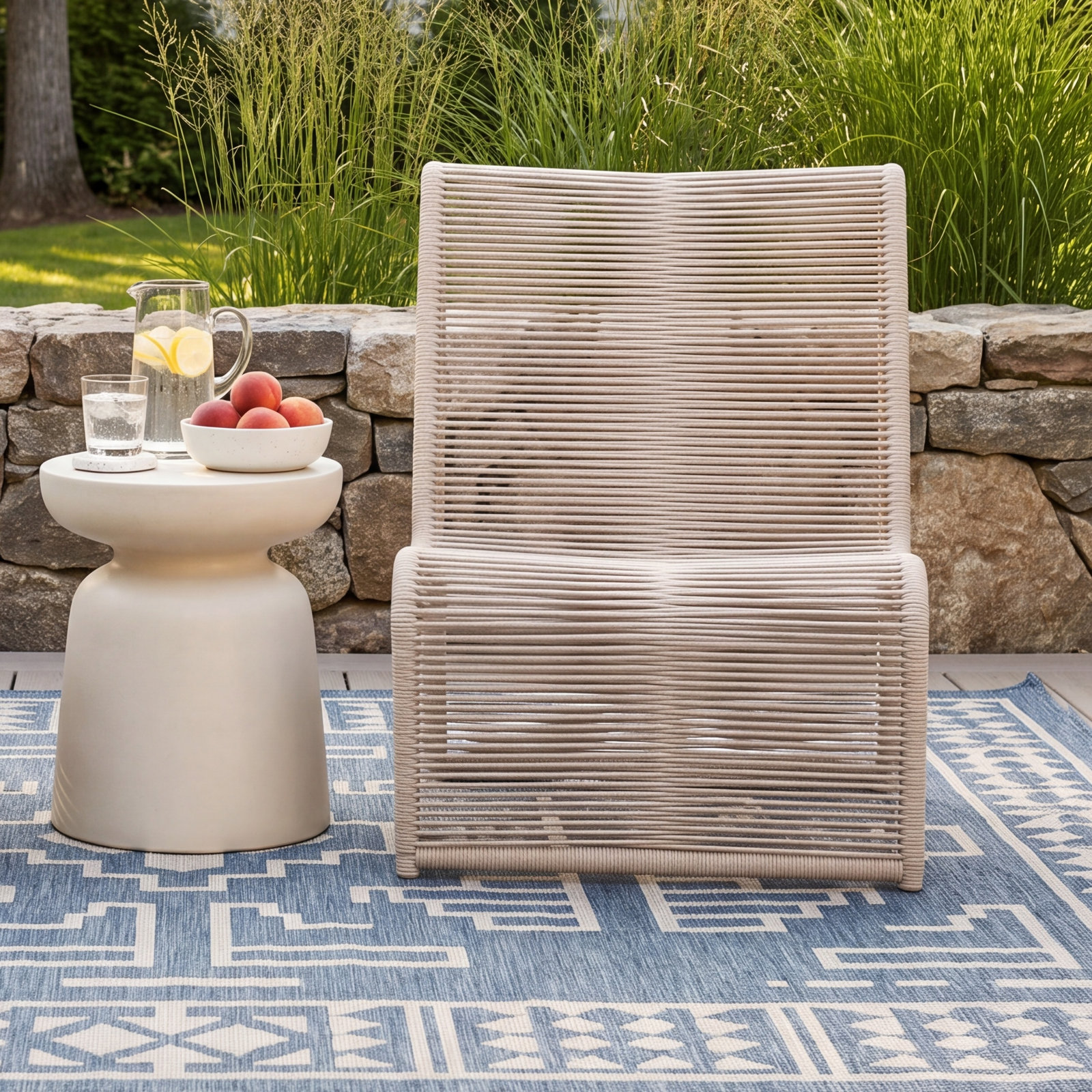 Bazaar Patio Lounge Chair