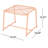 15.5"H Side Table With Iron Legs-660054349-660054345