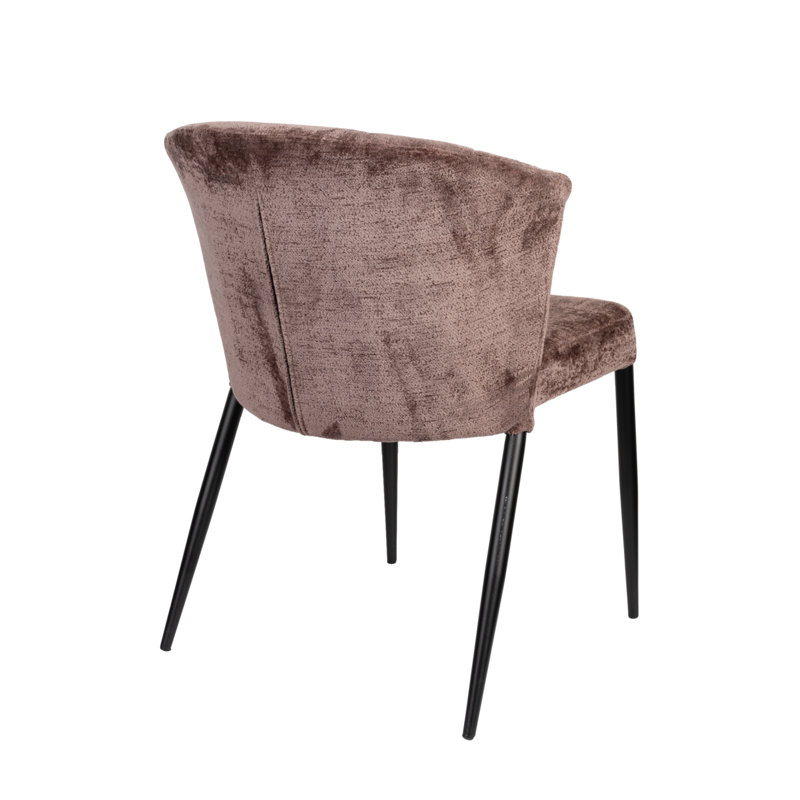 Georgia Upholstered Dining Chair, Purple