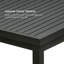 Higold - Heck 9 Pieces Patio Dining Sets, For Outdoor Dining Using, Grade A Teak, Black Aluminum Finished, Black&Brown-241651473