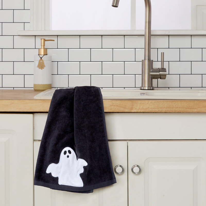 GHOST EMB HAND-BLACK