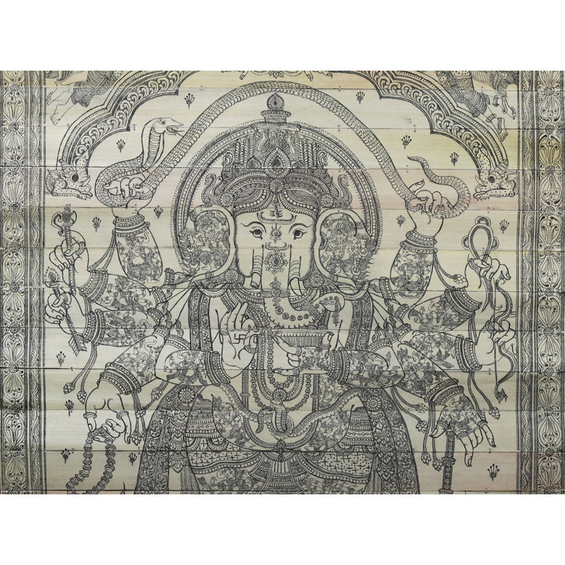 Dix mains debout, seigneur Ganesha