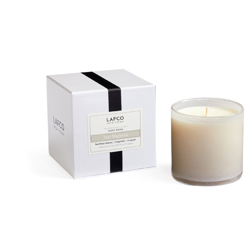 Star Magnolia Scented Jar Candle, 4" H x 4" W x 4" D