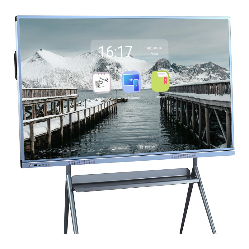 Tableau tactile interactif JYXCN, ordinateur tout-en-un à écran tactile de 1 080p pour l'école et les affaires