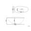 Thurber x Freestanding Acrylic Bathtub with Tap-1193366809