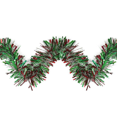 Wide Cut Artificial Christmas Garland - Unlit