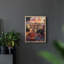 Paysages de la série Cccxl - reproduction encadrée de qualité supérieure - prête à être accrochée - aucun clou requis-2000419351-2000419348