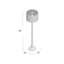 Lampe sur pied 60 "Andrew