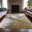Machine Washable Indoor/Outdoor Xhevrie Green Rug-111819131