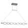 2 Light Led Array Pendant, Wave Design