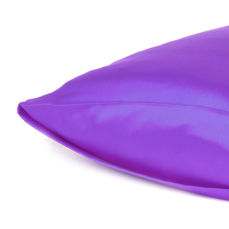 Taies d'oreiller en satin, Grand, Violet Prism