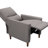 Upholstered Manual Pushback Recliner Armchair-720110222