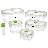 Food Storage - Set of 5 Containers and 5 Lids
