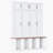 Farmhouse Hall Tree Combining Seating Bench, Shoe Cabinet, Hanging Rack And Storage Cabinets For Entryway And Living Room Organization-1942527699