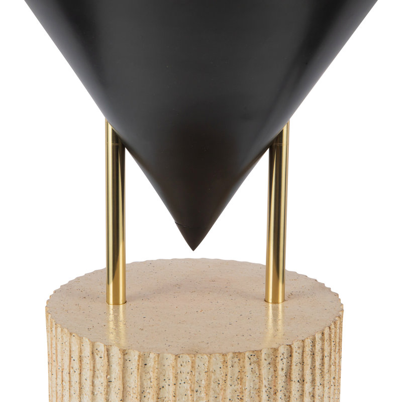 Versus 15-in Brass Table Lamp, Urban Bronze