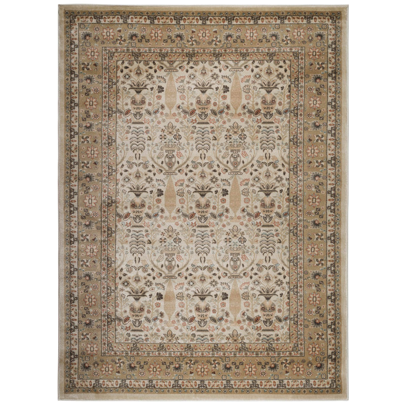 Oriental Indoor Rug, Rectangle 5'3" x 7'3"