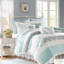 Ensemble de literie 9 pièces pour très grand lit en coton de style Shabby Chic