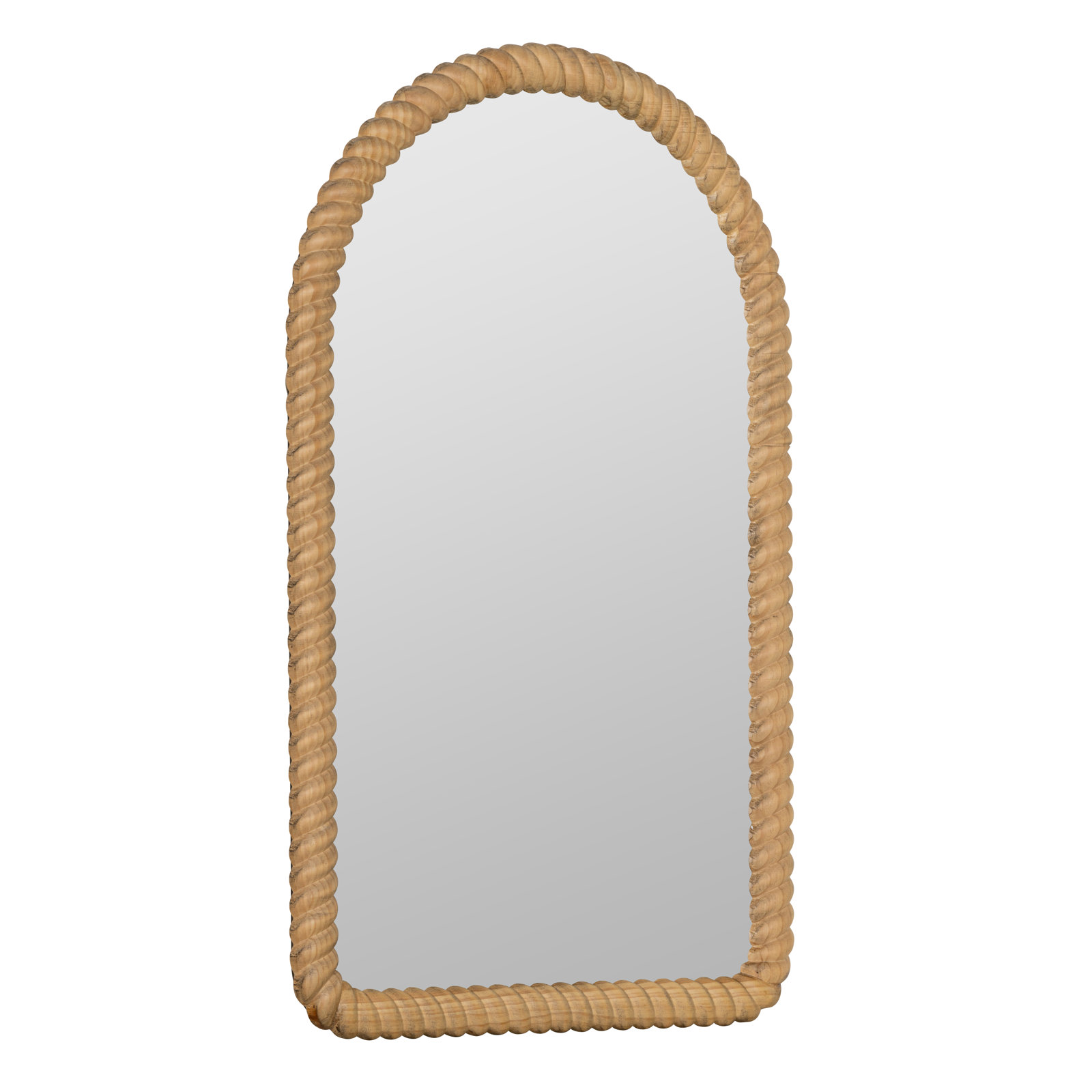 Solid Wood Arch Mirror