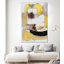 Reproduction d'art sur toile géante, "Lines Textes In Early Spring Ii", 84 po x 54 po-59973216