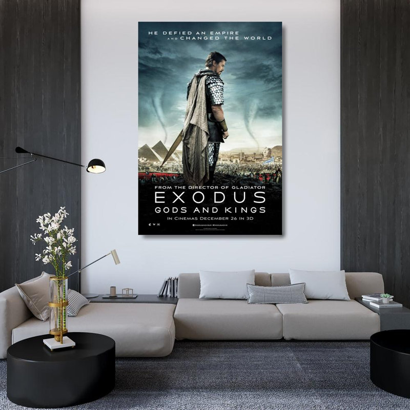 Exode, dieux et rois, H 48 po x l 32 po