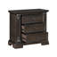 Traditional 3 Nightstand For A Elegant Bedroom With 3 Graceful Drawers In Beautiful