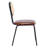 Dawna  Modern Side Chair Dining Chairs with King Louis Woven Rattan Backrest-283693507