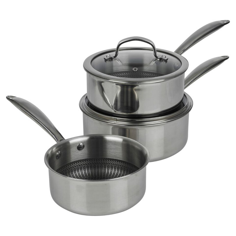 Galatia 3 - Piece Stainless Steel Cookware Set