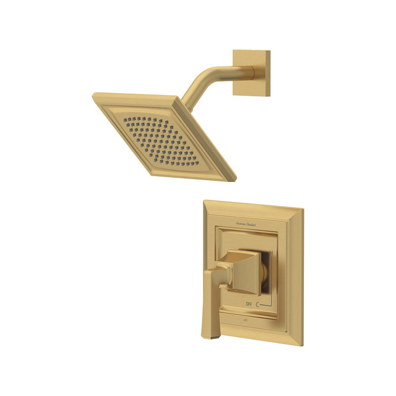 Complete Shower System, Gold
