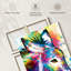 "Abstract Donkey", ensemble de 3 pièces sur toile par PaintboxJenny-763911002