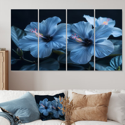 Goudy - Hibiscus Canvas Art Set