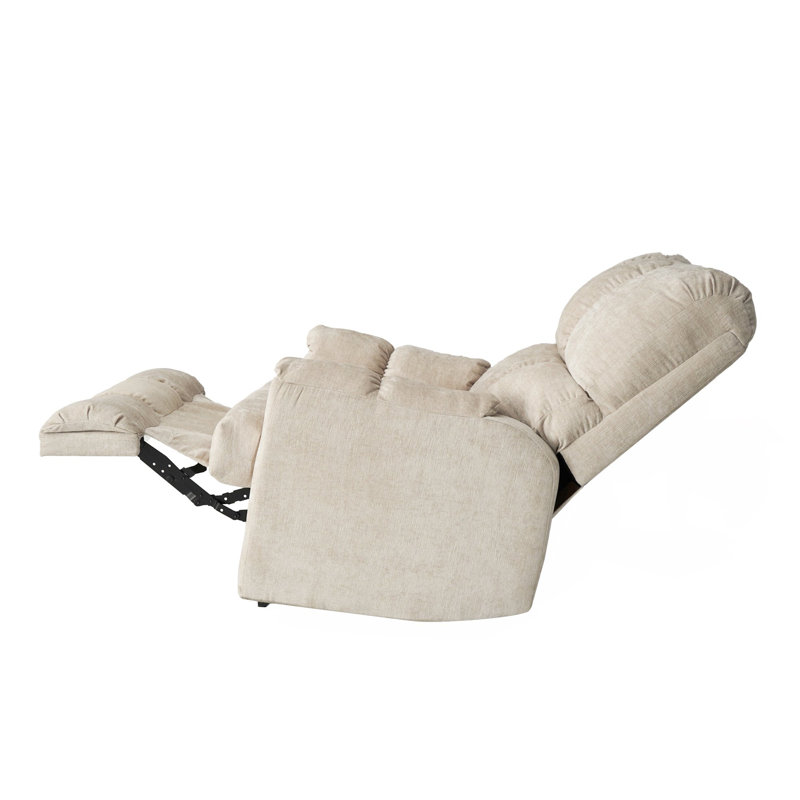 Fauteuil inclinable manuel berçant 29,5 po de largeur, Beige