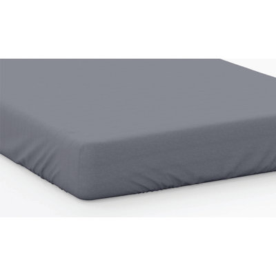 Plain Dye 200 TC Egyptian-Quality Cotton Egyptian Cotton Plain Weave / Muslin Fitted Sheet