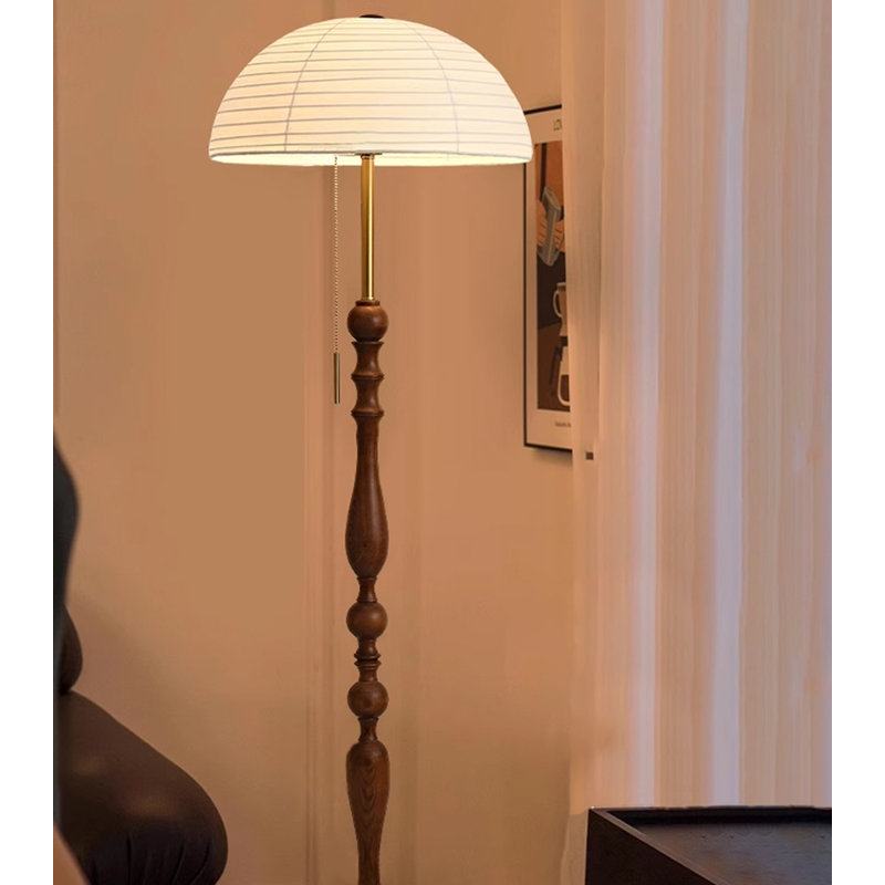 Luminaire d'appoint en dôme tourné rétro
