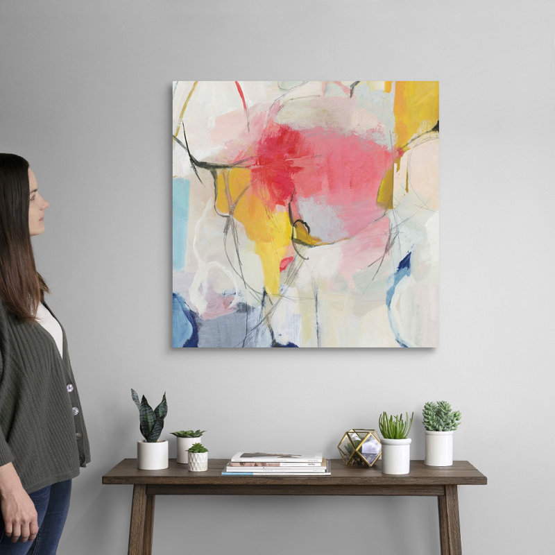 Impression sur toile, "Watermelon I" par PI studio, Toile tendue, H 30 po x l 30 po x P 1,25 po