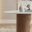 Table japonaise minimaliste en bois et pierre-106283632