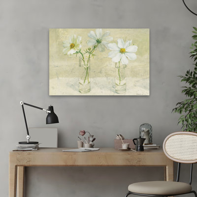 Blossoms Cosmos Floral  Cosmos In Glasses I