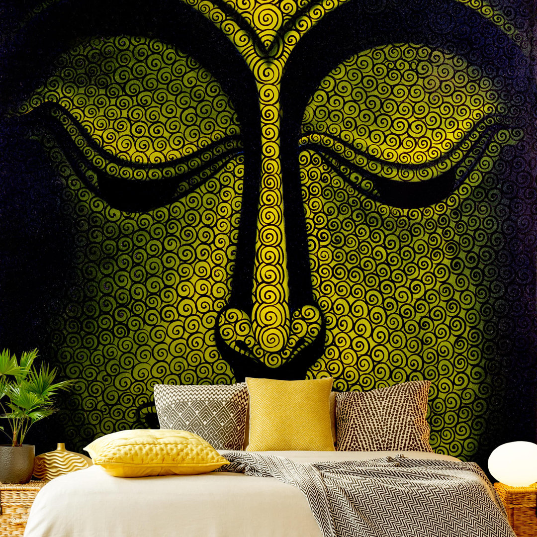 Buddha in Laos 3.36m x 3.36m Textured Matt Peel & Stick Wall Mural