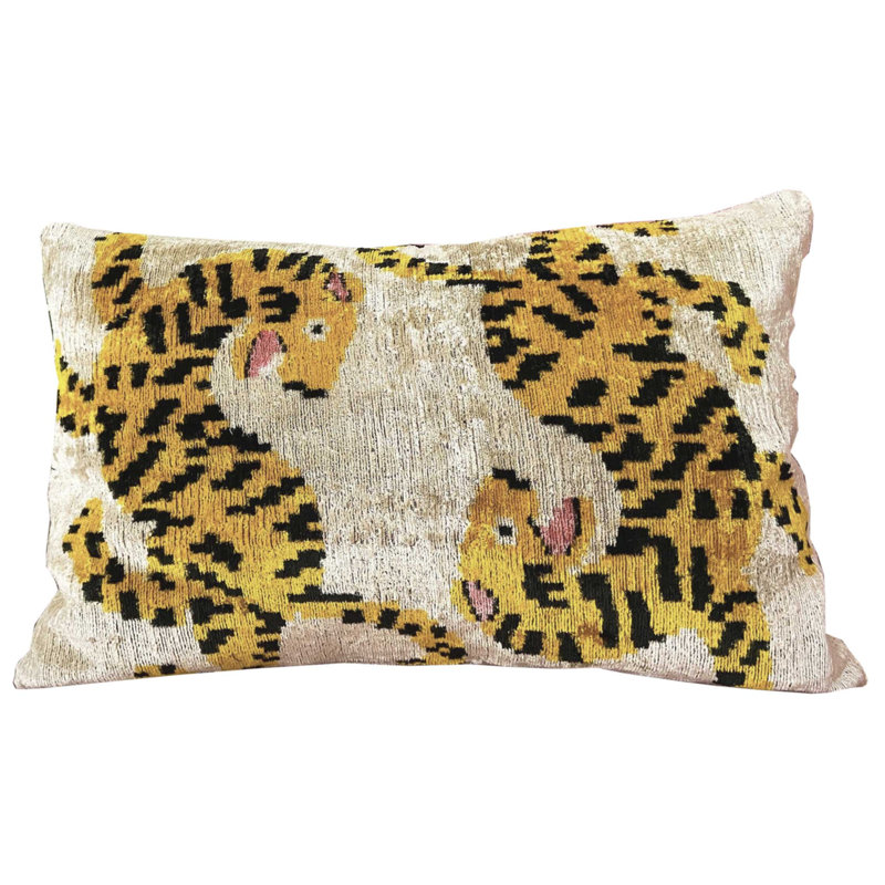 Silk Throw Pillow