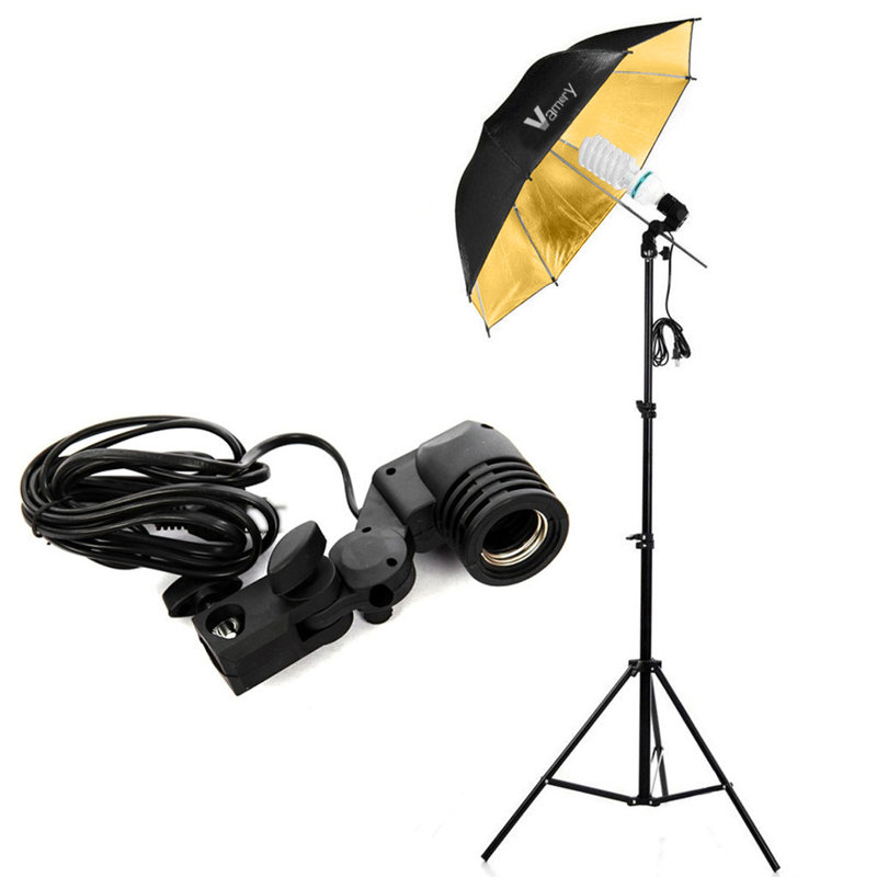 45W Multi-Function Upgrades Photo Photography Umbrella Lighting Kit