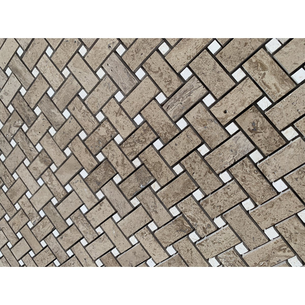 12"x12" Natural Stone Mosaic Floor Tile