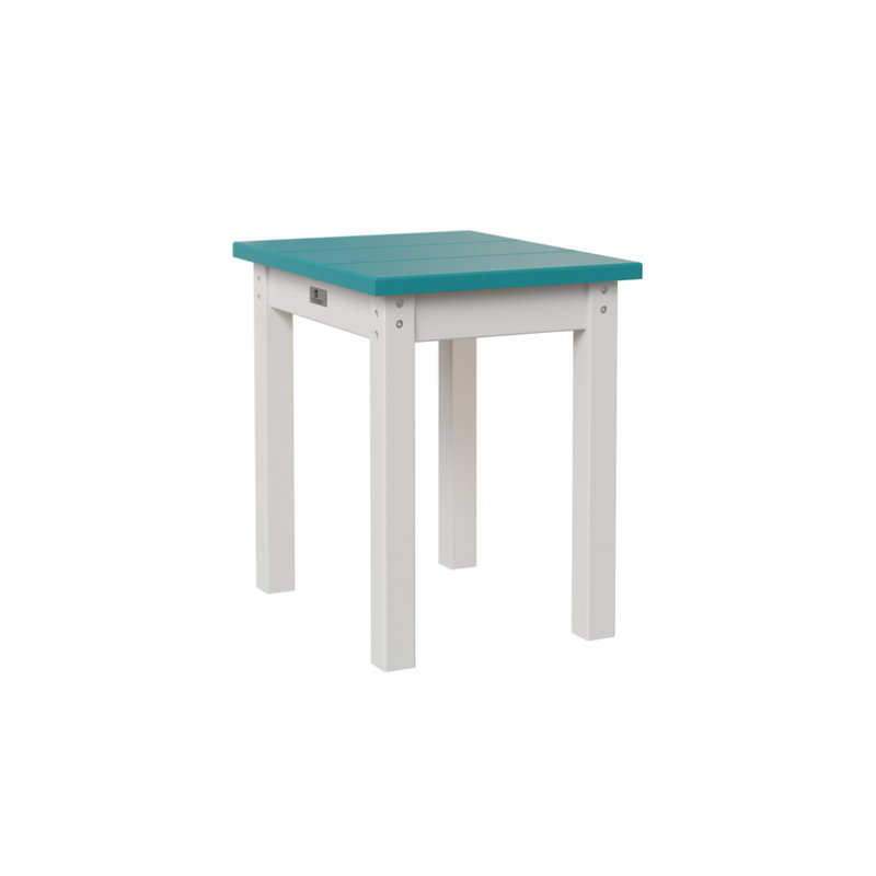 Berlin Gardens Economy End Table, Aruba Blue
