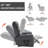Cat-Proof Leather Dual Motor Infinite Position Up To 350 LBS Power Lift Recliner Chair With Power-Remote, Heat Massage And Heavy Duty Motion Mechanism-1160231675