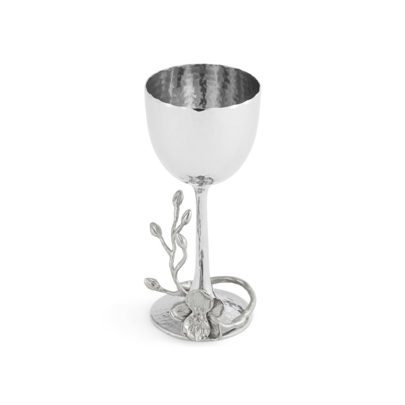 Orchid Kiddush Cup, Silver