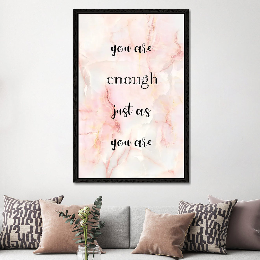 You Are Enough by Victoria Brown - Gallery-Wrapped Canvas Giclée on Canvas