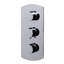 Mélangeur de douche thermostatique à 3 voies-12517463